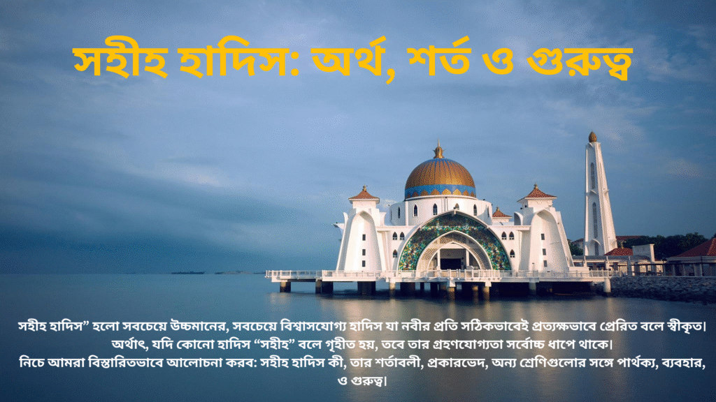 সহীহ হাদিস